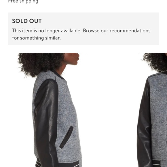 Blank NYC Own The Night Bomber Jacket - Picture 6 of 6